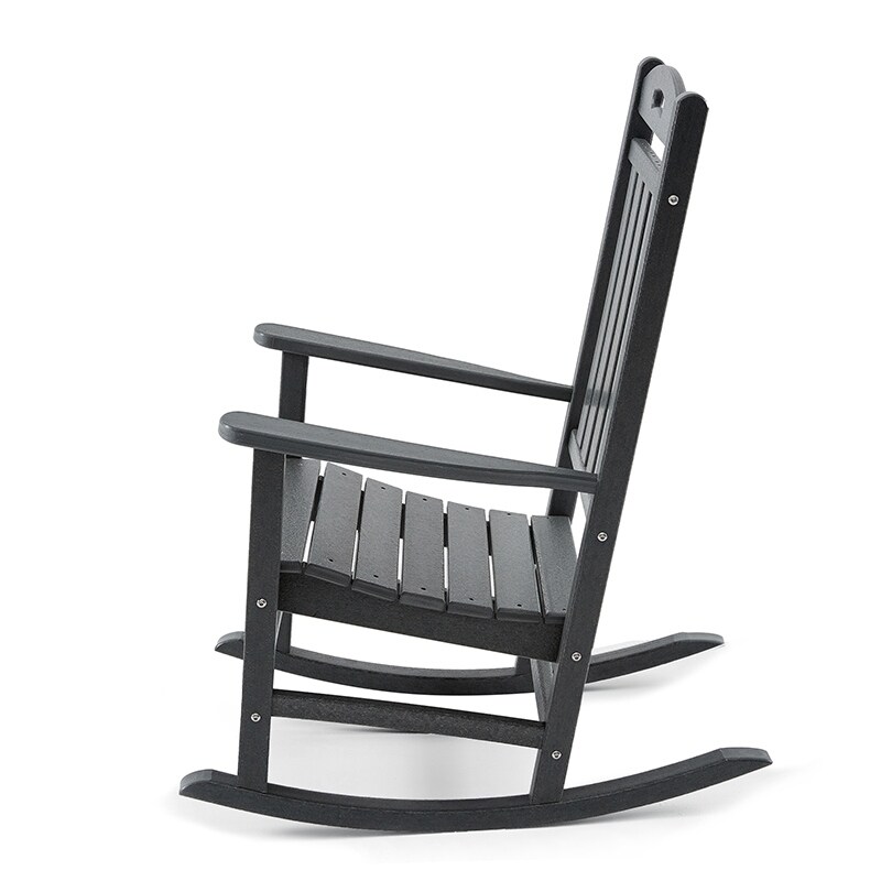 Polydun Outdoor Plastic Rocking Chair