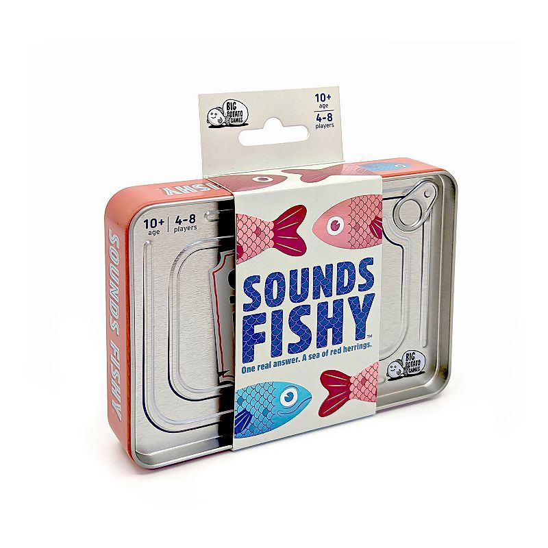 Sounds Fishy Game in Travel Tin