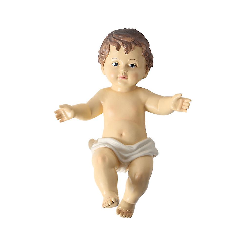 40cm Jesus Holy Child Religious Figurine Sculpture Statue For Home Desktop Decoration Handicraft Bookshelf Ornaments