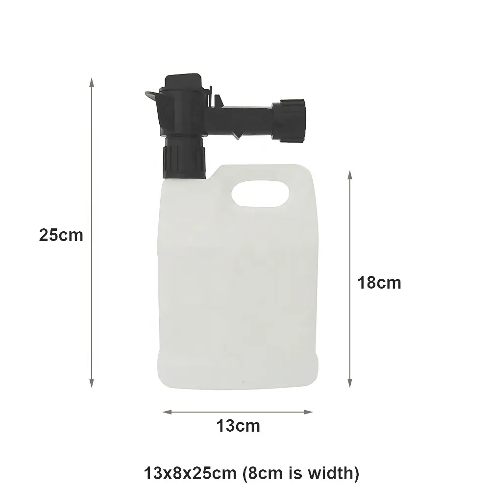 Portable USA Style Agricultural Irrigation Fertilizer Mixing  Sprayer Water Hose End Sprayer with 1 Liter Bottle