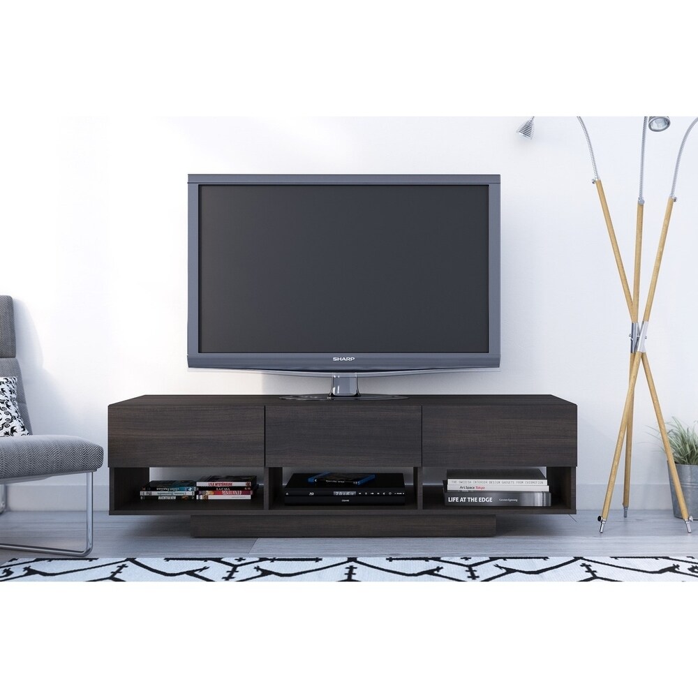 Nexera Rustik 60 inch TV Stand with 3 Drawers