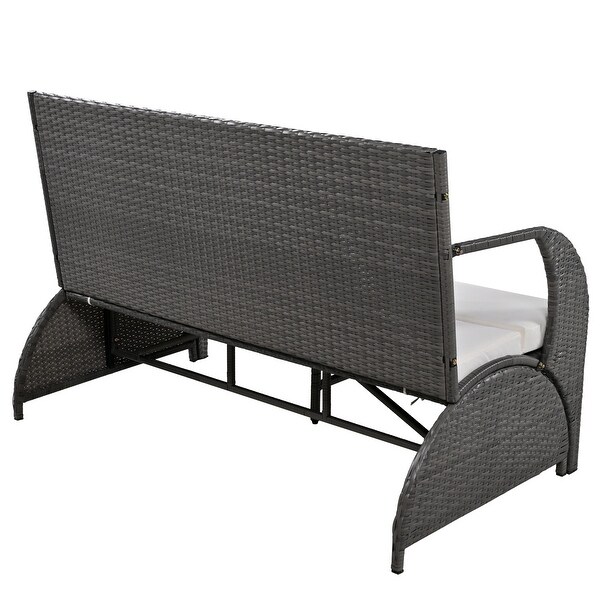 1 Piece Multifunctional Deformable Outdoor Loveseat