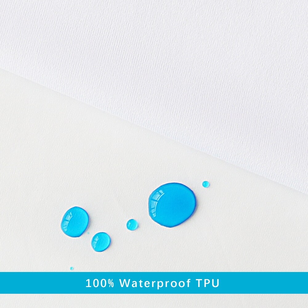 2 Pack Waterproof Mattress Protector by Biloban   White
