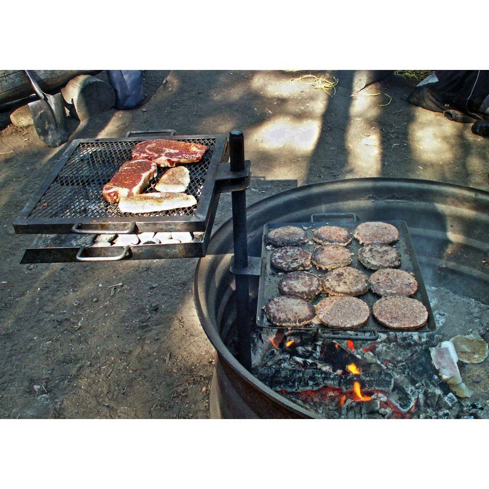 Camp Chef Mountain Man Steel Over Fire Grill and Griddle MMGRILL