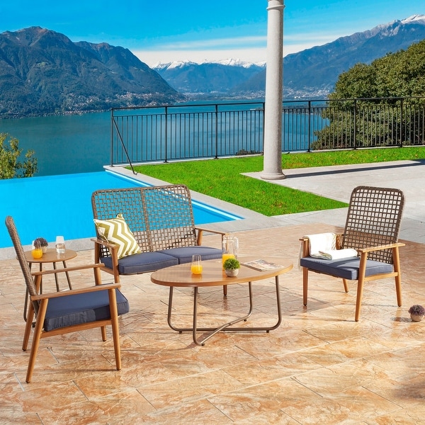 Mesh 5Piece Outdoor Conversation Set