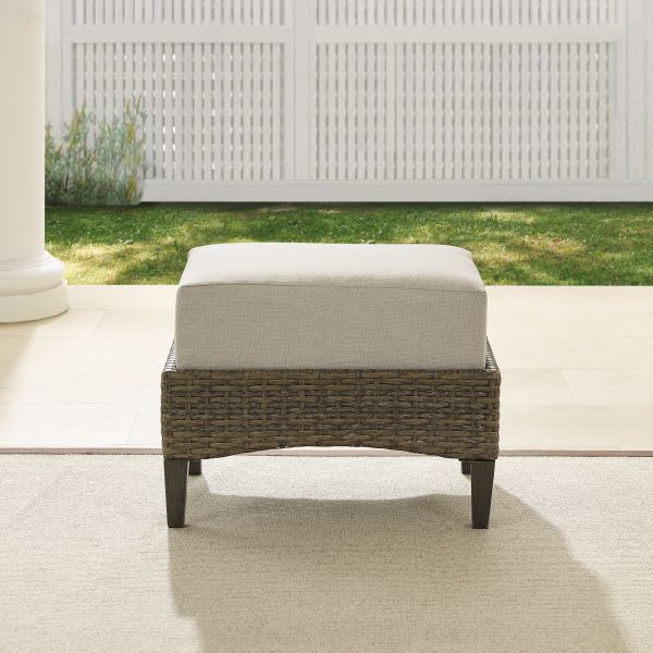 Rockport Outdoor Wicker Ottoman