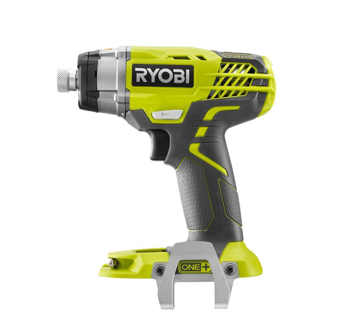 RYOBI P237-PSK005 ONE+ 18V Cordless 3-Speed 1/4 in. Hex Impact Driver with 2.0 Ah Battery and Charger