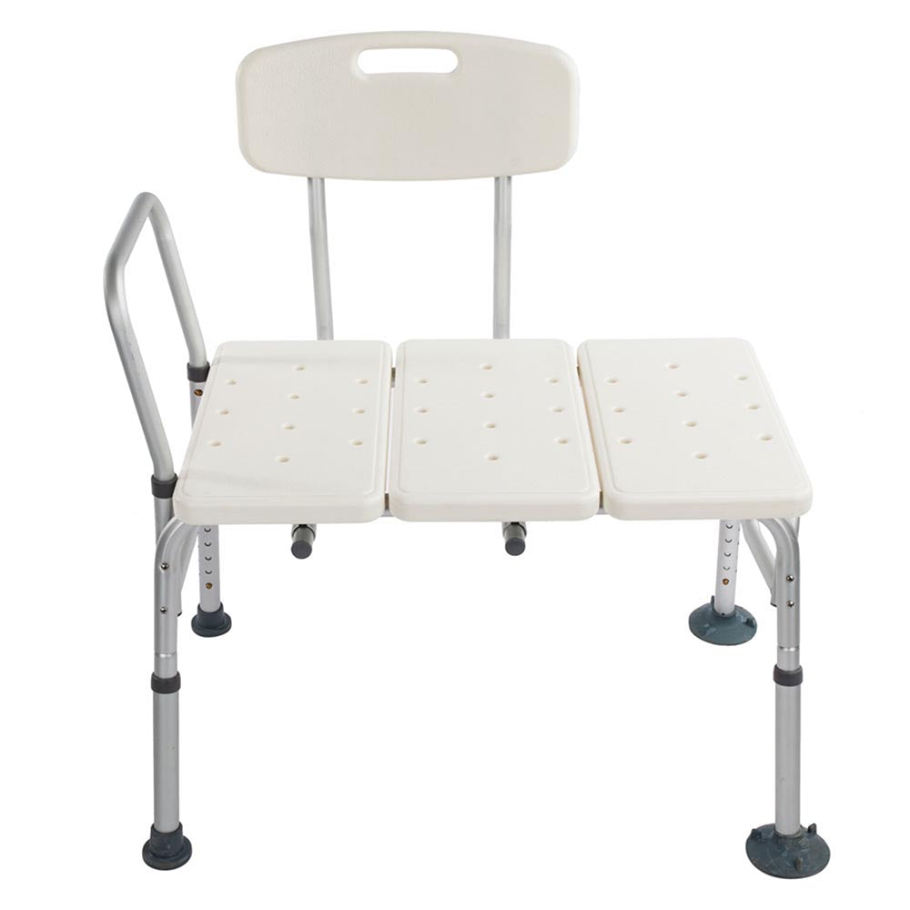 Yescom Tub Transfer Bench Shower Chair with Back Arm