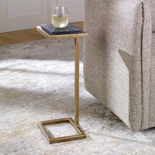 Black Martini End Table - 8