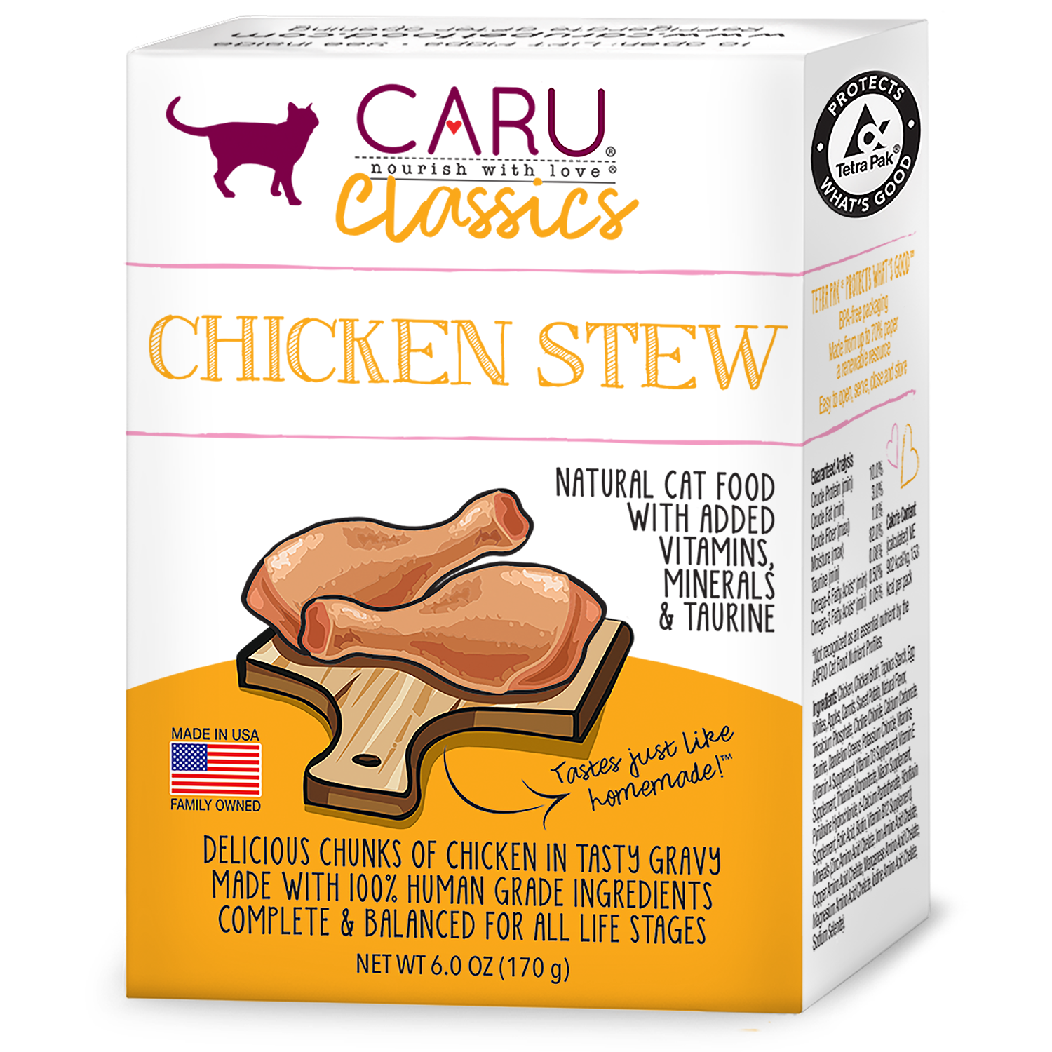 Caru Classics Chicken Stew For Cats - Aleyr