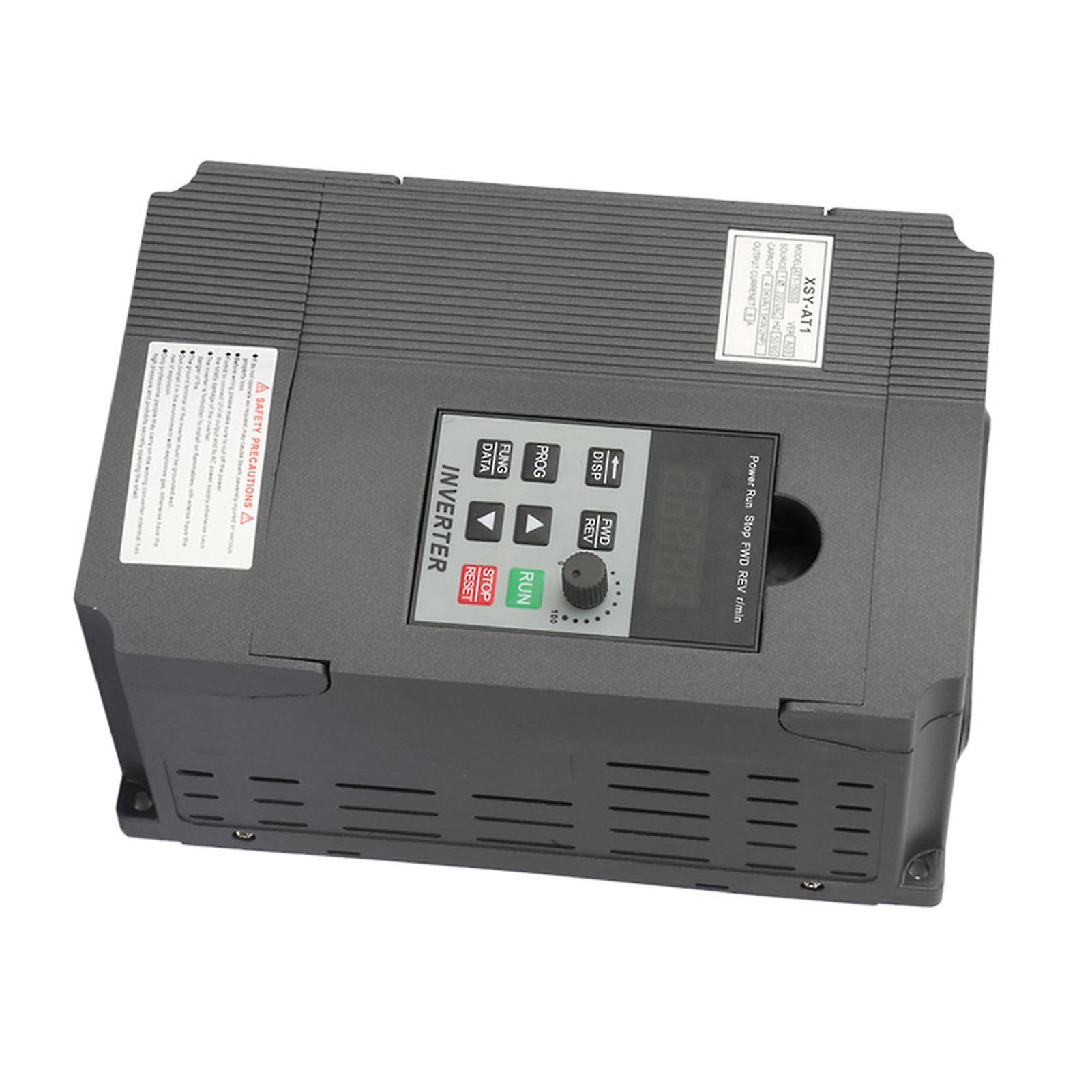 220v Single-phase Variable Frequency Drive Vfd Speed Controller For 3-phase 1.5kw Ac Motor