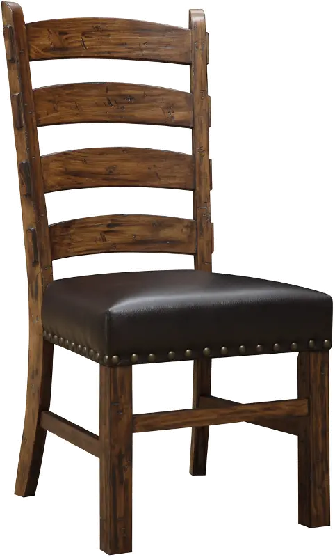 Chambers Creek Brown Ladder Back Dining Room Chair