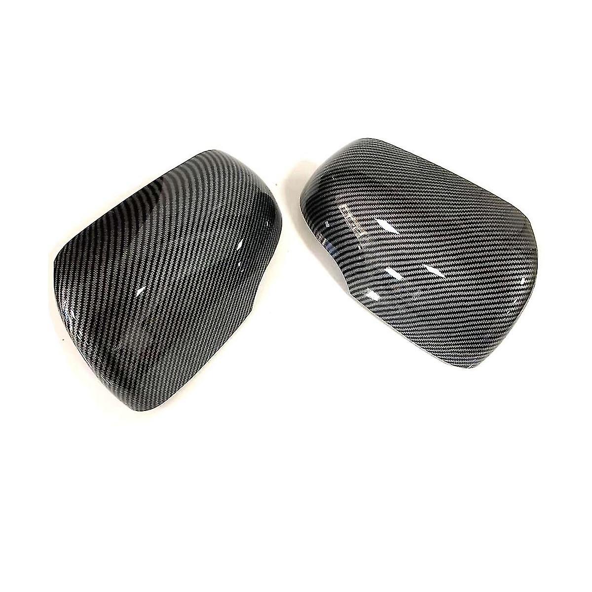 Car Carbon Fiber Abs Reversing Mirror Shell Rearview Mirror Cover Reflector Rear Cover Shell For Pi