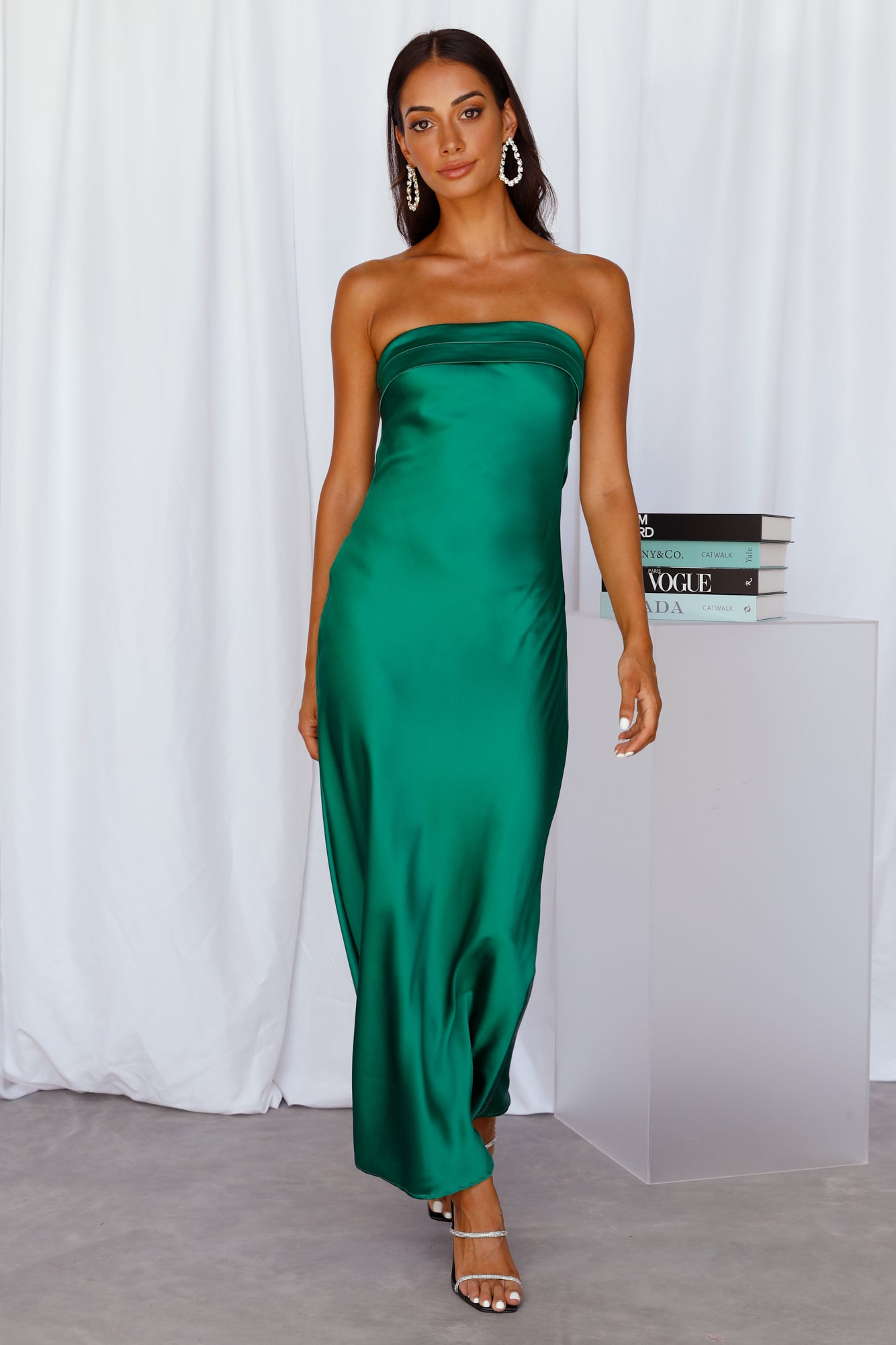 Coolness Calling Maxi Dress Green