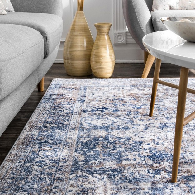 Nuloom Vintage Lilah Medallion Area Rug