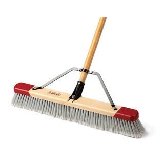 Harper 24 in. Easy to Assemble Indoor Push Broom 2224P1