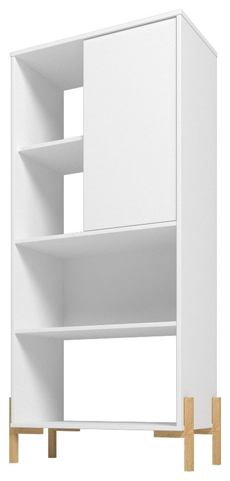 Manhattan Comfort Bowery Bookcase  5 Shelves   Transitional   Bookcases   by Manhattan Comfort  Houzz