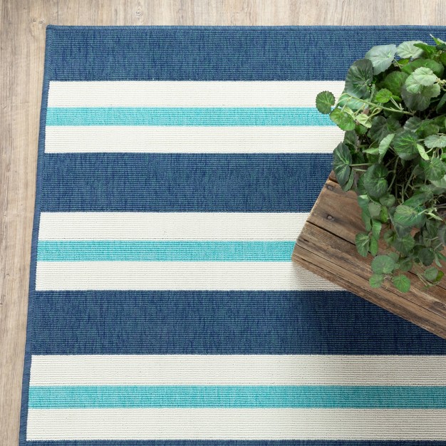 Marlowe Striped Patio Rug