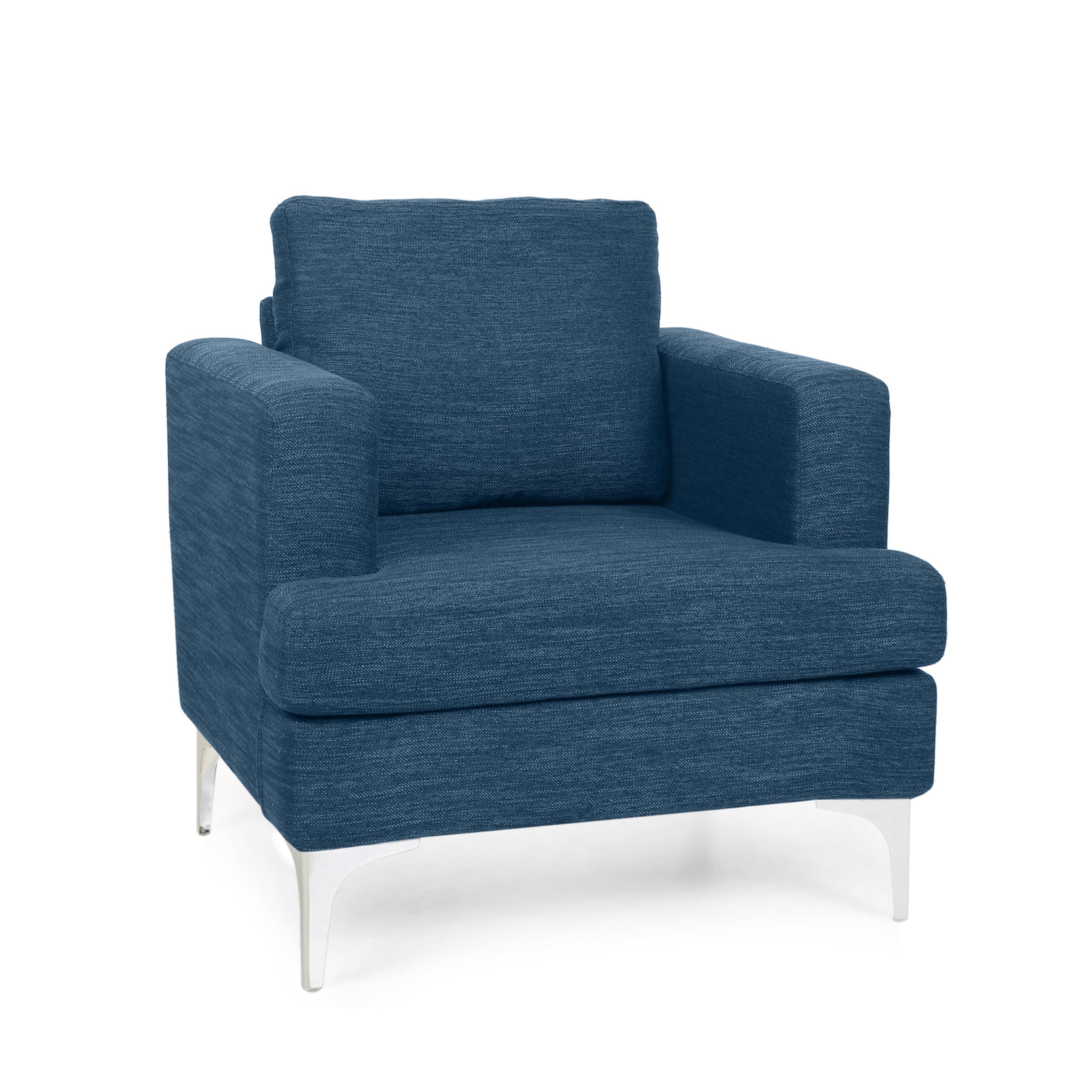 Vue Modern Fabric Upholstered Club Chair