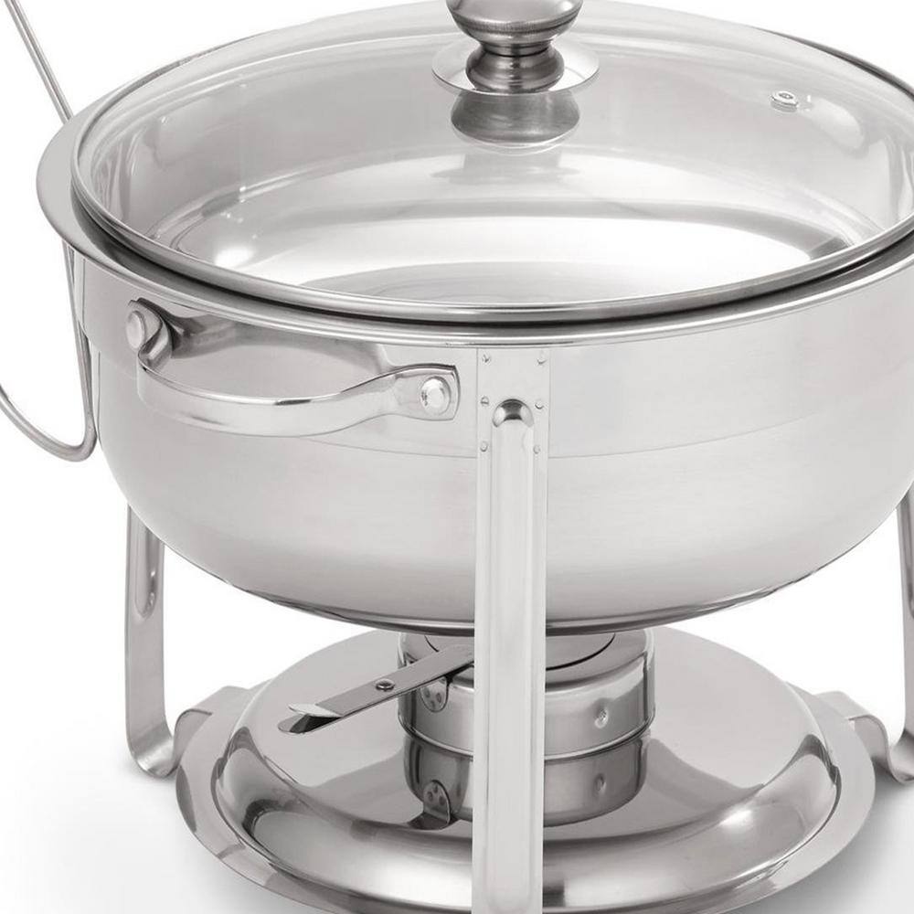 Oster Sangerfield 4.5 Qt. 6-Piece Stainless Steel Chafing Dish Set 985100937M