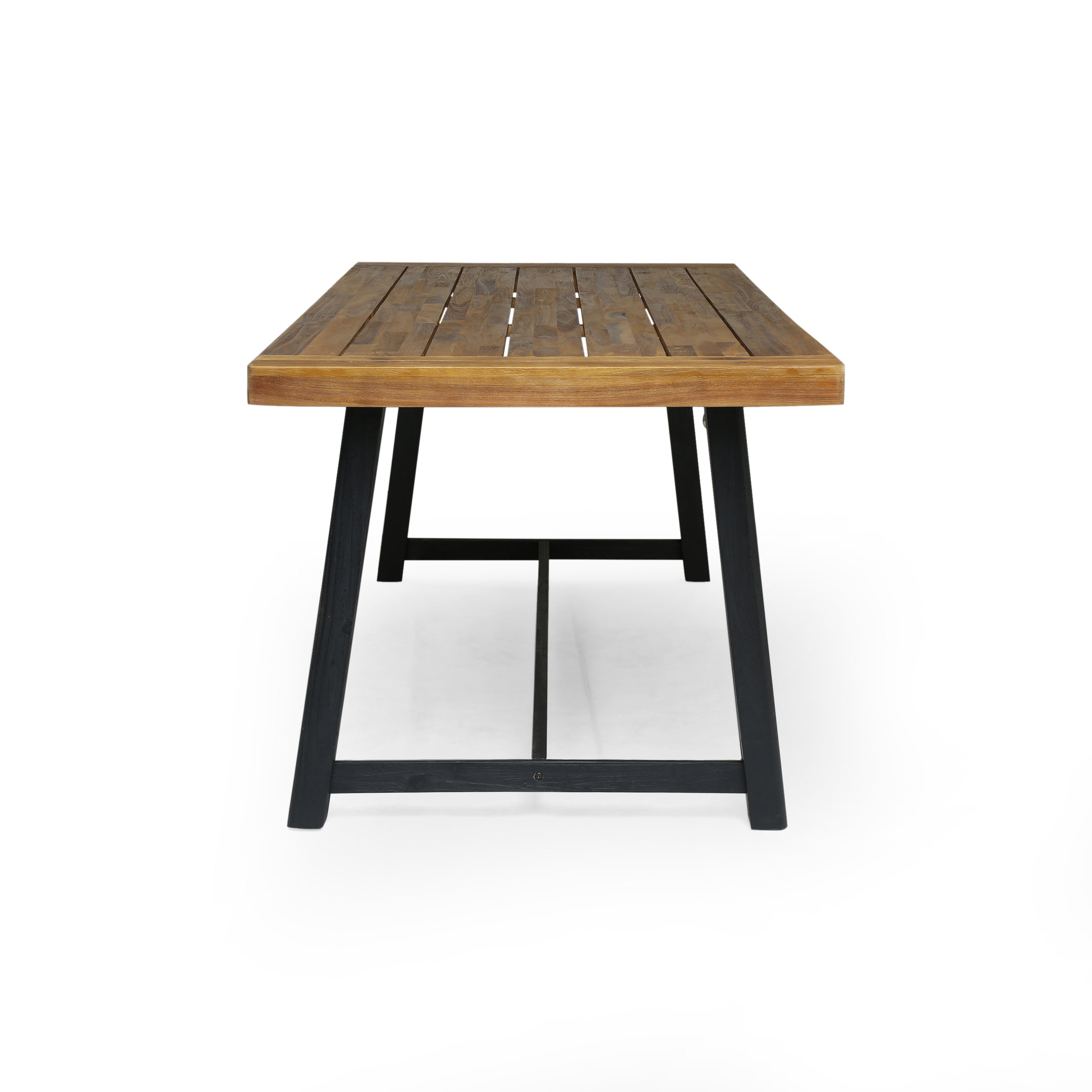 Toby Outdoor Acacia Wood Dining Table