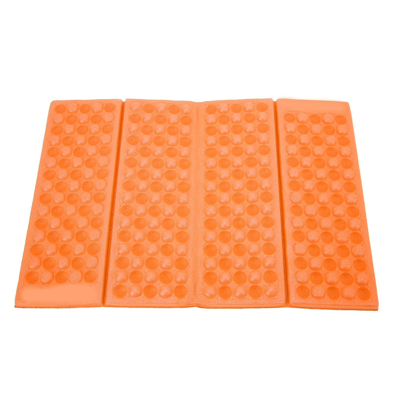 Picnic Beach Seat Pads Foldable Portable Outdoor Camping Seat Cuchion Mat Eva Sitting Padorange