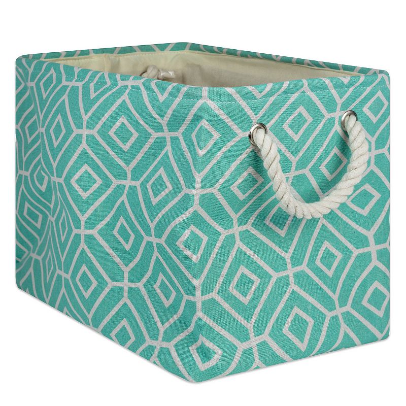 16 Geometric Style Rectangular Medium Bin