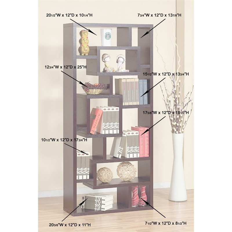 Furniture of America Hazo Modern Wood Open Bookcase in White Set of 2   Transitional   Bookcases   by Homesquare  Houzz