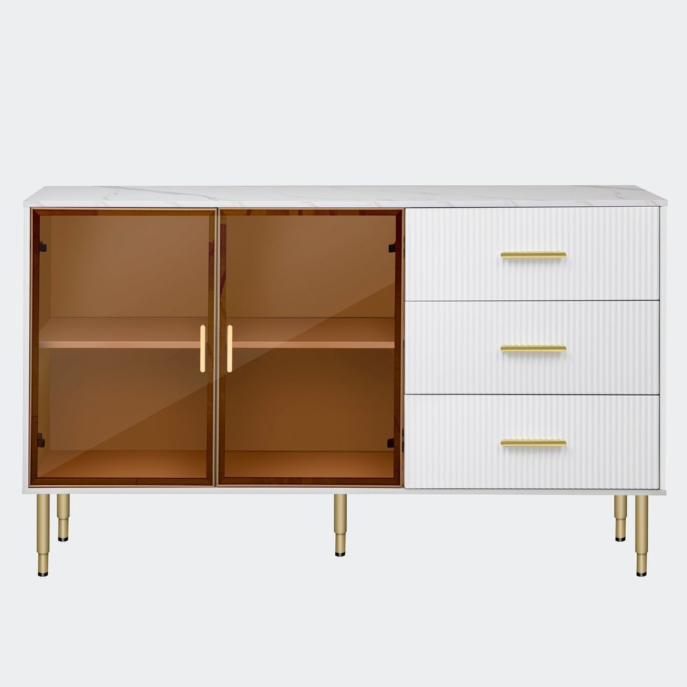 Sideboard MDF Buffet Cabinet