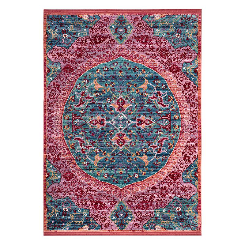 Safavieh Sutton Hallam Framed Floral Rug