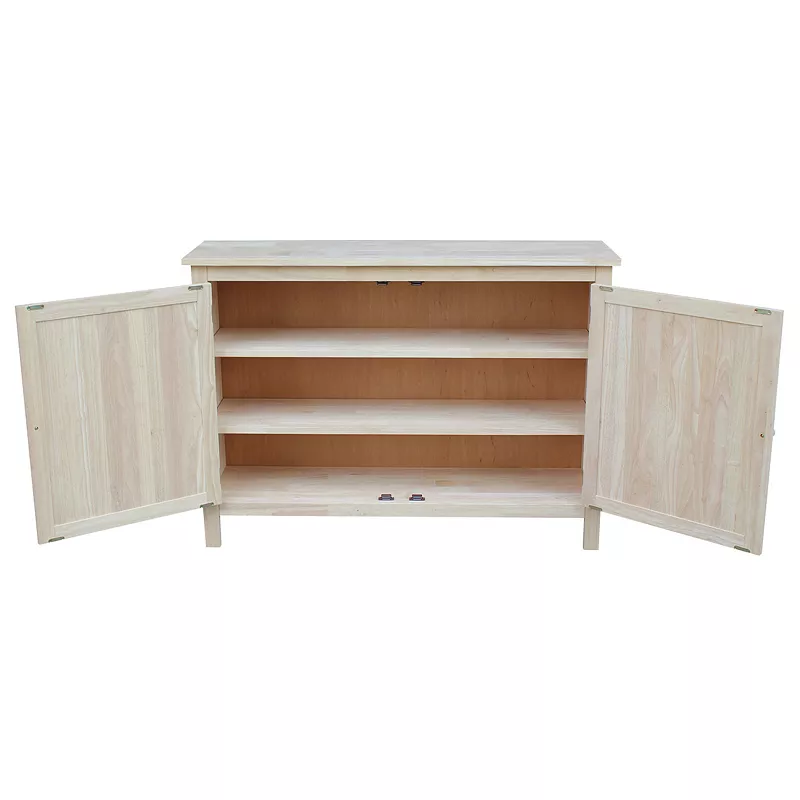 International Concepts 3-Shelf Entryway Storage Cabinet