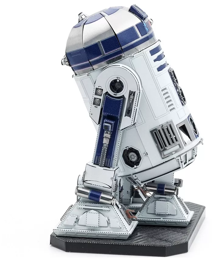 Fascinations Metal Earth Premium Series Iconx 3D Metal Model Kit - Star Wars R2-D2  2 Piece