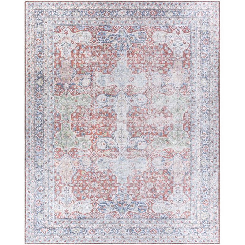 North Riverside Traditional Washable Area Rug