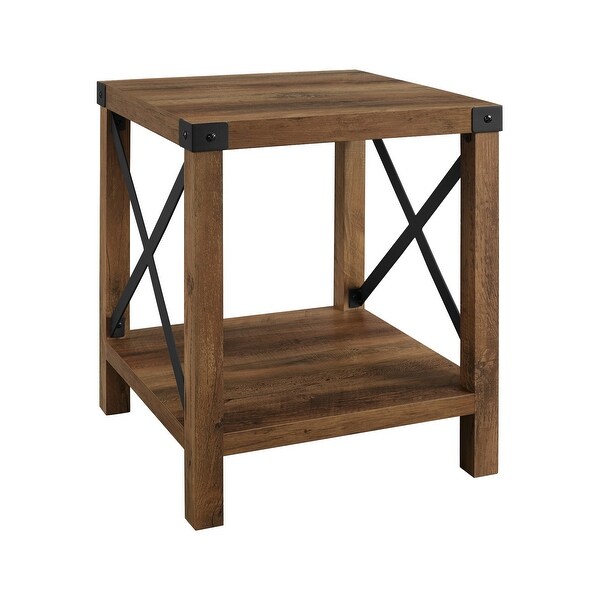 Middlebrook Kujawa 18-inch X-side Accent Table