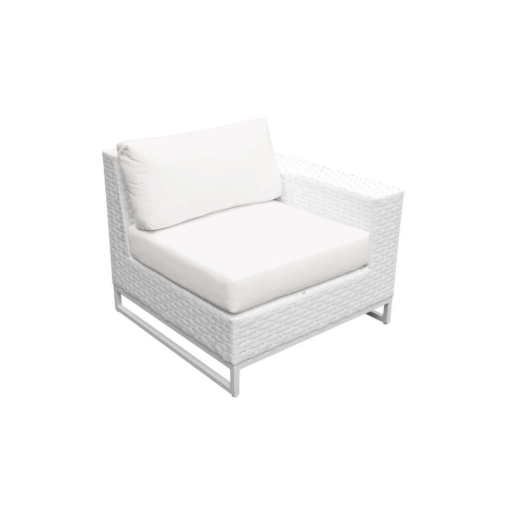 Miami 3 Piece Outdoor Wicker Patio Furniture Set 03c