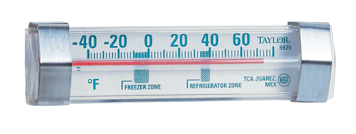 Taylor Freezer Or Refrigerator Kitchen Thermometer 4-7 8 In. L. X 2-3 8 In. H.