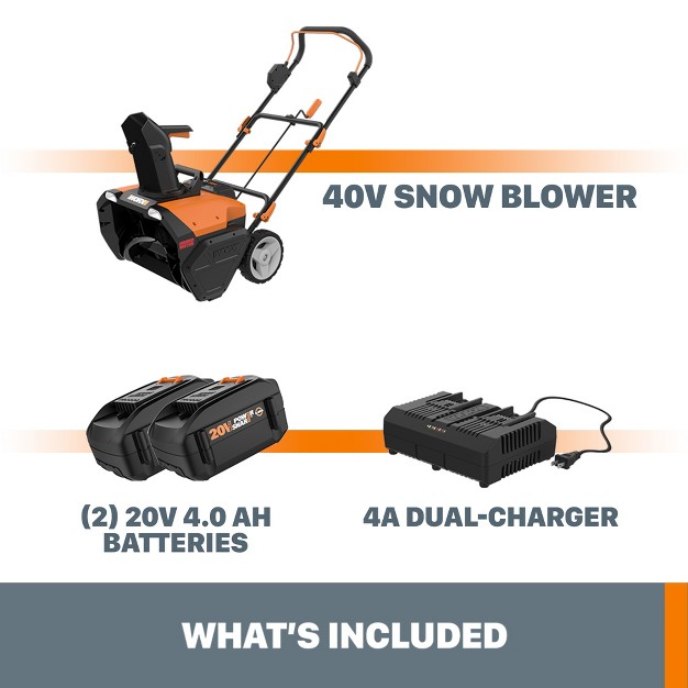 Cordless Snow Blower With Brushless Motor