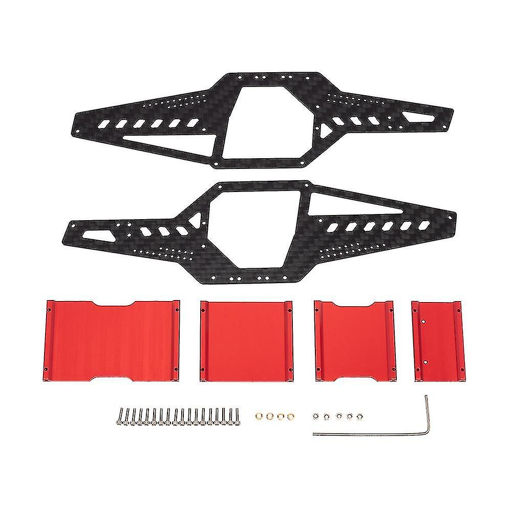 Carbon Fiber Aluminum Frame Body Shell Roll Cage For Axial Scx24，a