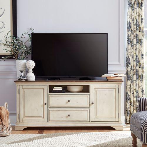 66 Inch TV Console   Contemporary   Entertainment Centers And Tv Stands   by BisonOffice  Houzz