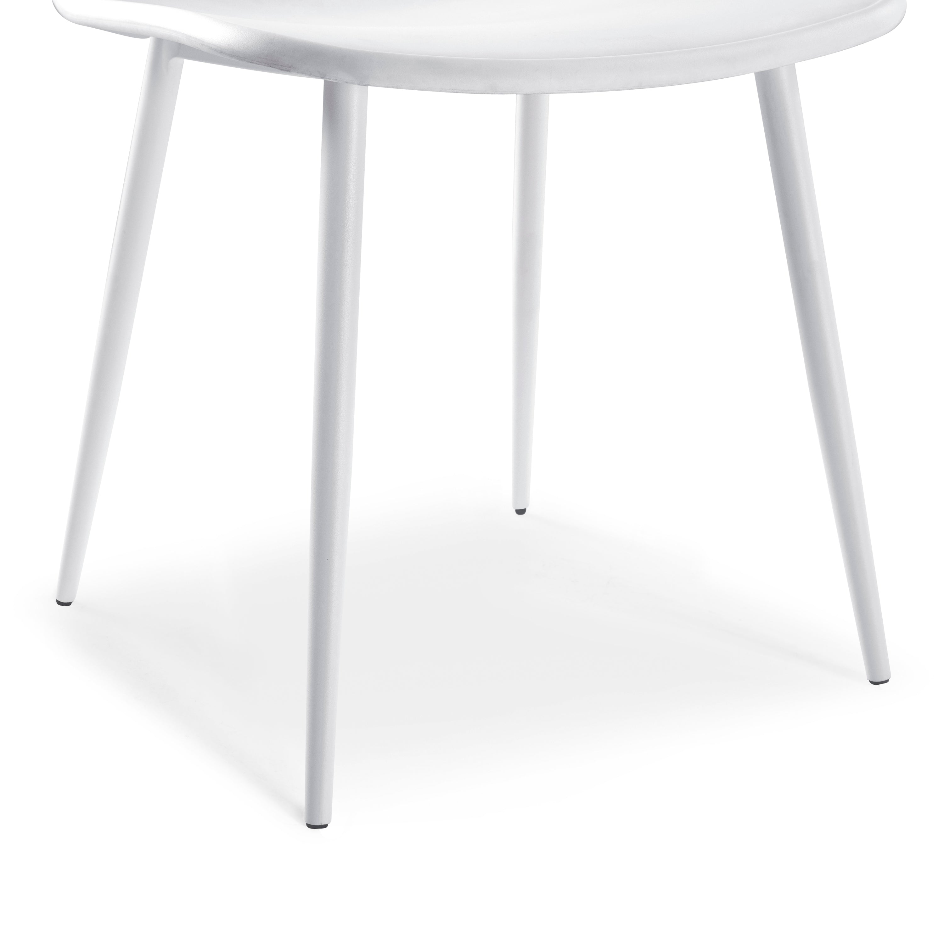 Poly and Bark Marais Dining Chair in White (Set of 4)