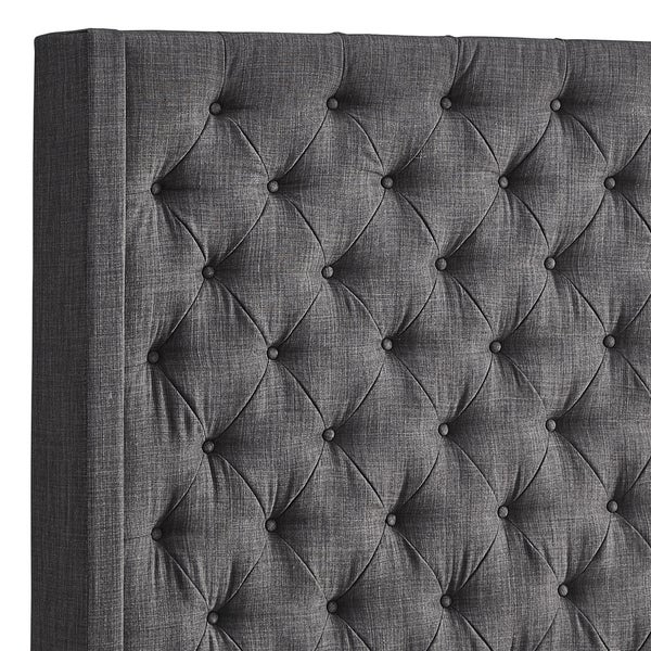 Naples Button-tufted Wingback Headboard only by iNSPIRE Q Artisan - - 19511535