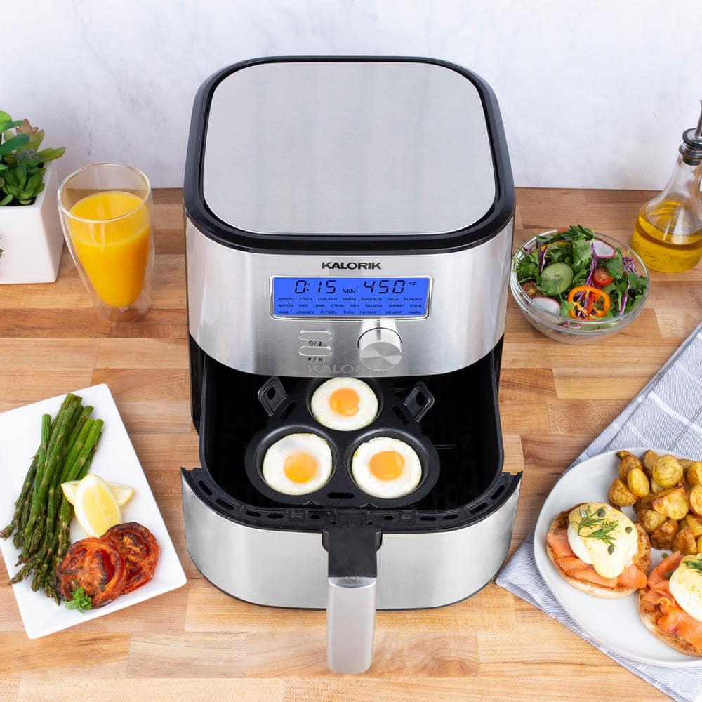 KALORIK MAXX Plus 6 qt Stainless Steel Digital Air Fryer