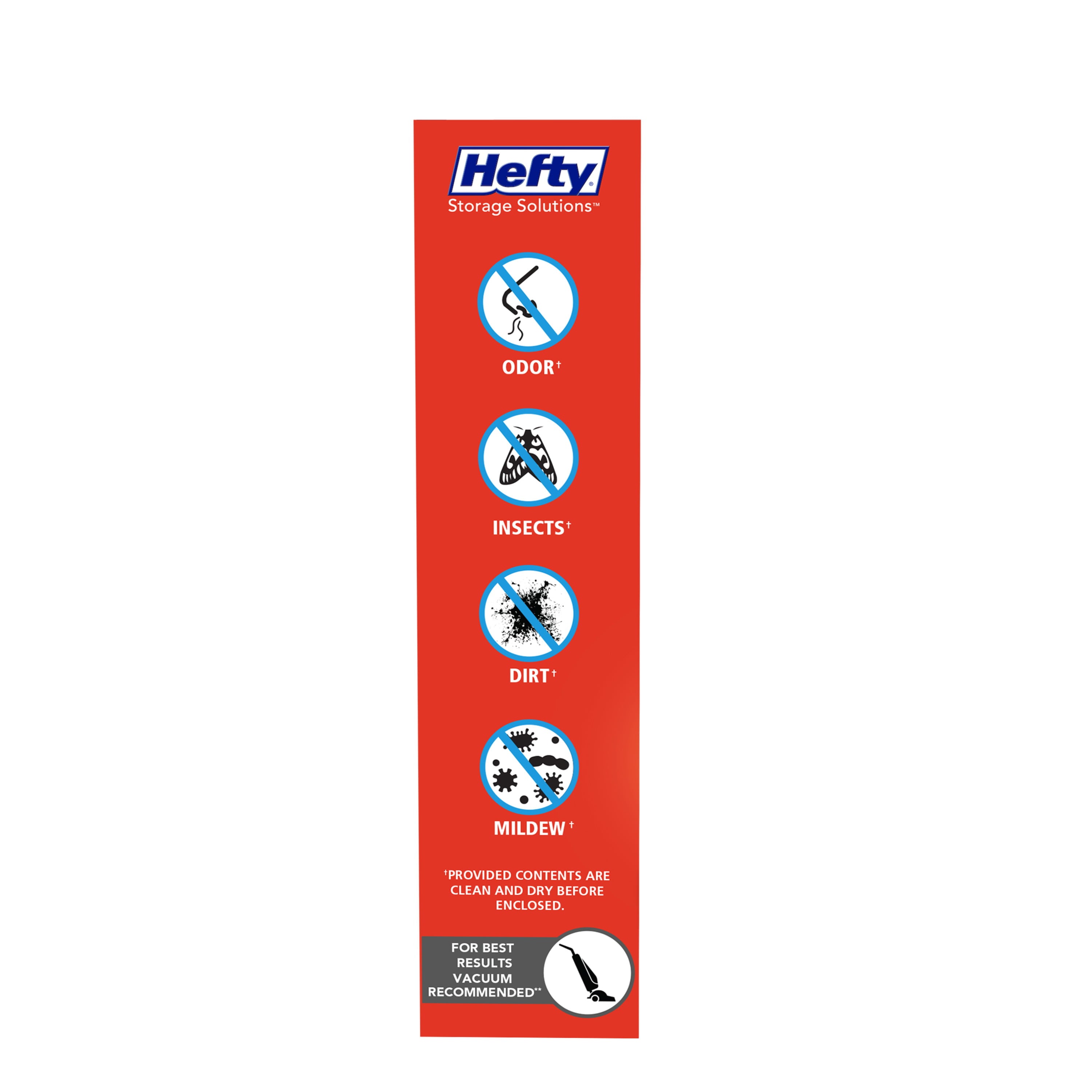 Hefty SHRINK PAK 2 XL Vacuum Storage Bags