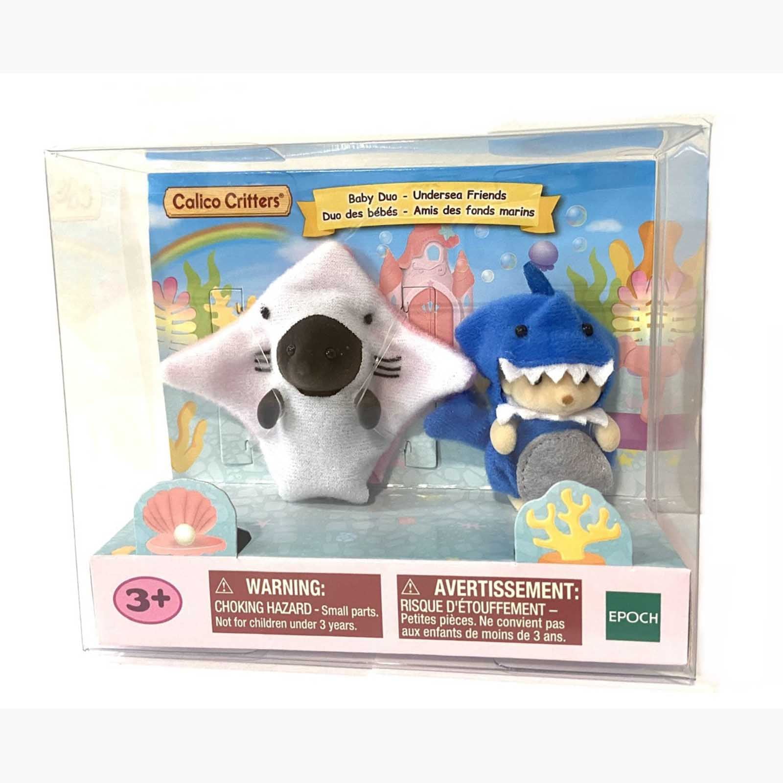 Calico Critters Baby Duo Undersea Friends Figure Set CC2036