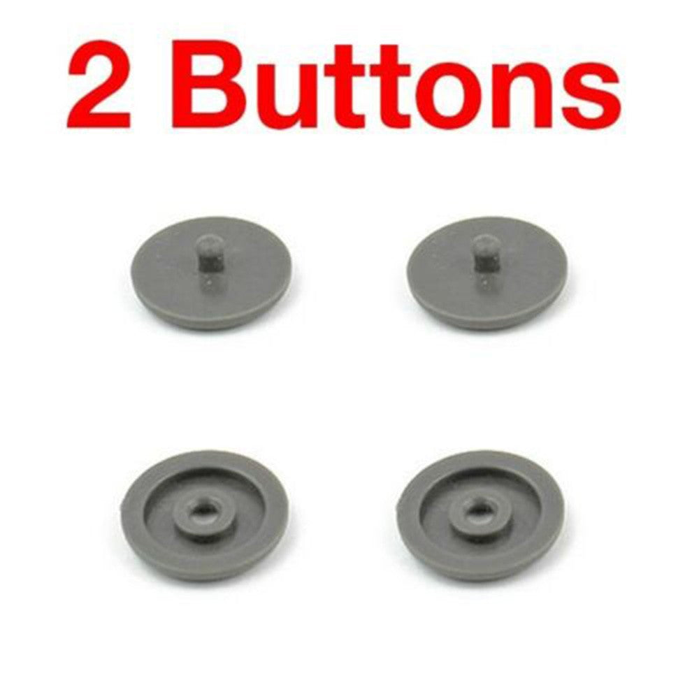 20 Pairs Seat Belt Button Buckle Stop - Universal Fit Stopper Kit Gray