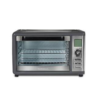 Hamilton Beach Sure Crisp XL 1800 W 6-Slice Grey Digital Toaster Oven with Air Fry 31390