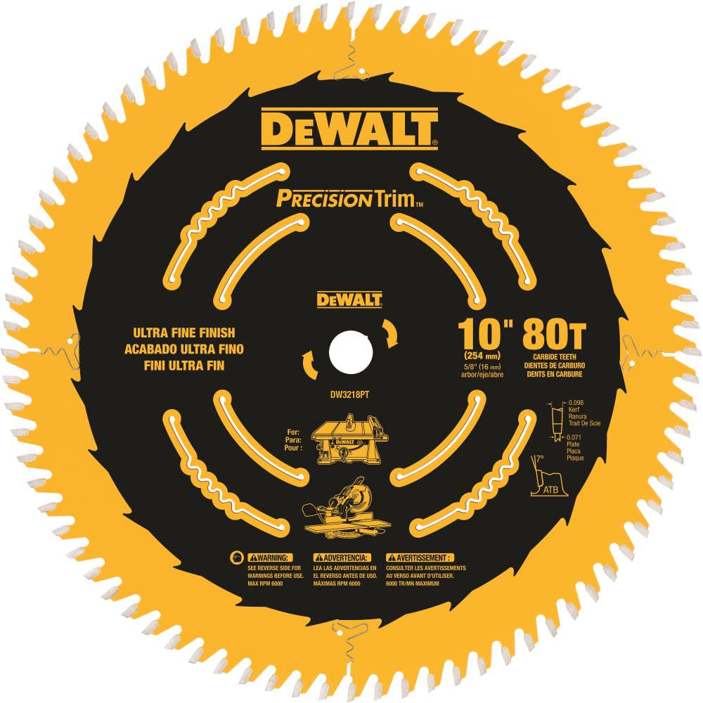 Precision Trim Saw Blades ;