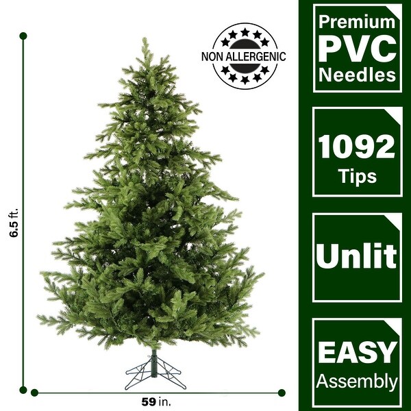 Fraser Hill Farm 6.5Ft. Foxtail Pine Christmas Tree