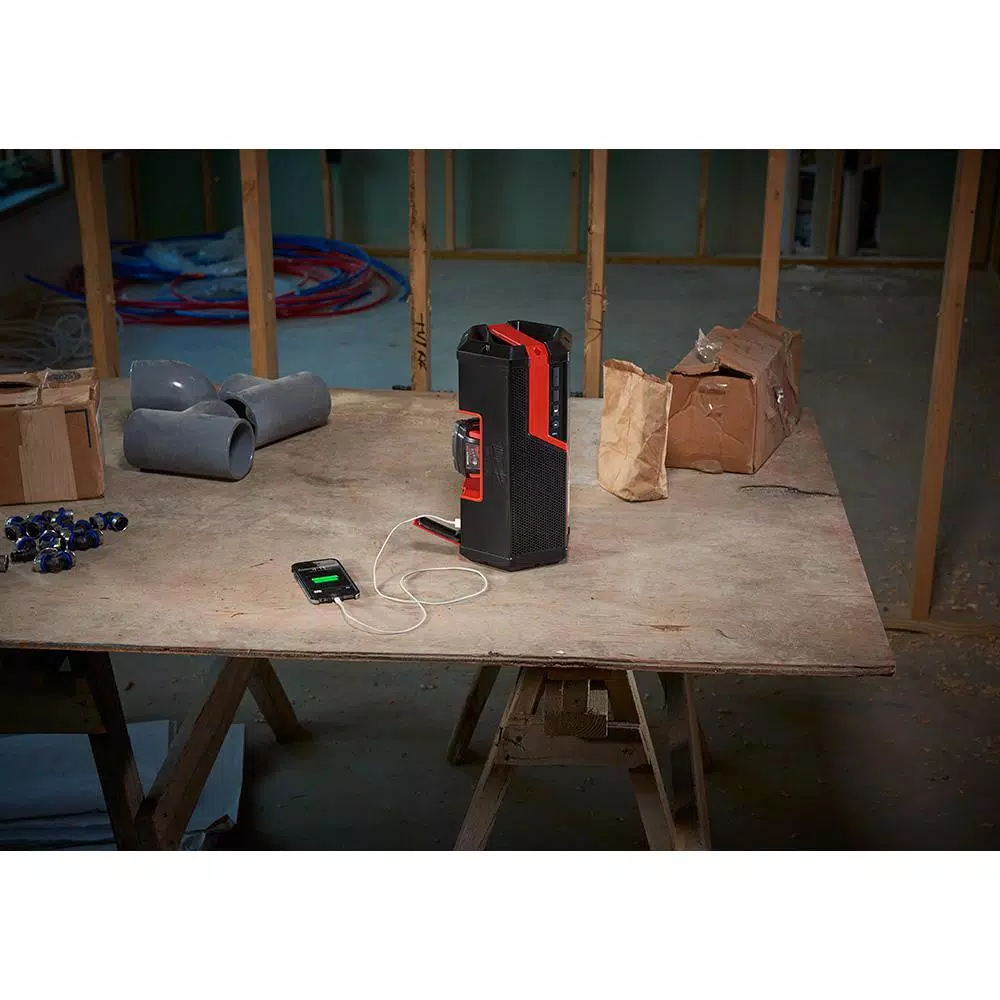 Milwaukee M18/M12 Lithium-Ion Cordless Wireless Jobsite Speaker and#8211; XDC Depot