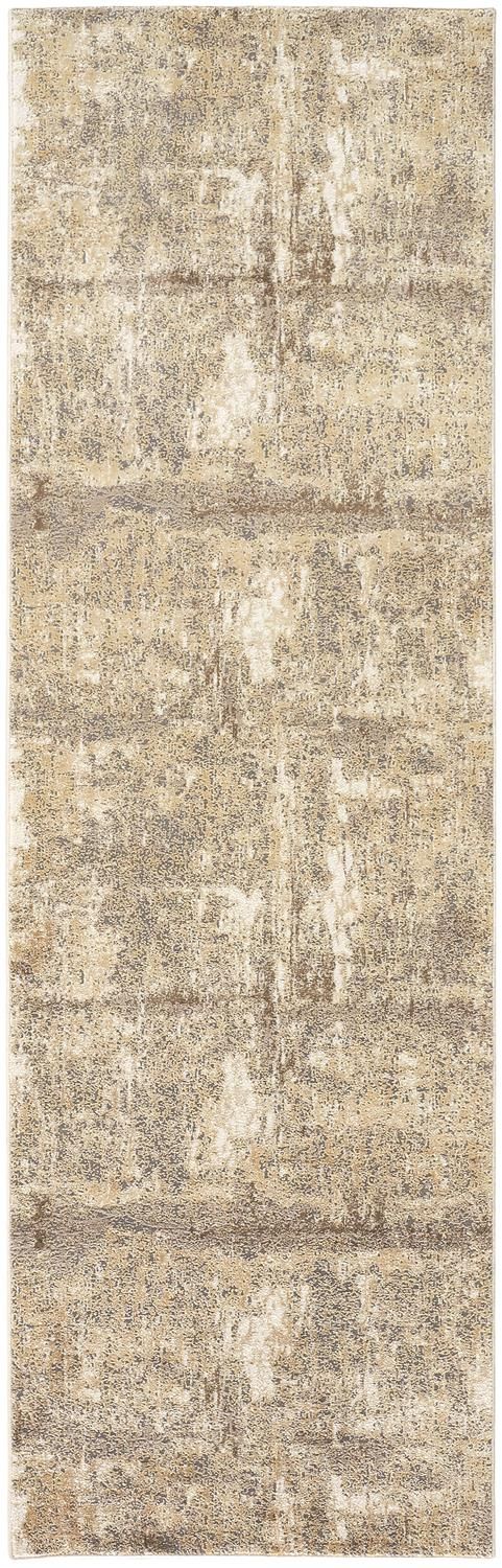 Parker Ivory and Gray Rug by BD Fine